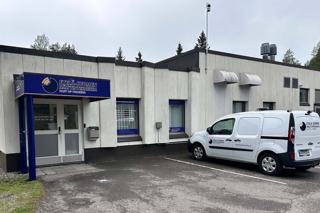 Etelä-Suomen Hälytintekniikka Oy:n toimisto Hollolassa