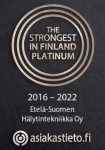 The Strongest in Finland Platinum - 2016-2022 - Etelä-Suomen Hälytintekniikka Oy